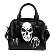 Skull Halloween Shoulder Handbag #Halloween