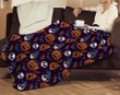 Halloween Pumpkin Cute Fleece Blanket #Halloween
