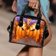 Funny Pumpkin Halloween Shoulder Handbag #Halloween