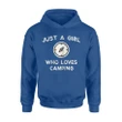 Just A Girl Who Loves Camping Camper Lover Gift Hoodie