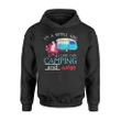 I'm A Simple Girl I Love Cats Camping And Wine Hoodie
