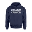 Grand Canyon Distressed Graphic Hiking Camping Hoodie