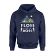 Floss Like A Boss, Camping Gift Hoodie