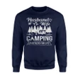 Husband And Wife Camping Partners For Life Couple Sweatshirt