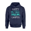 Happy Camper Vintage Camping Trailer Family Hoodie