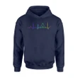 Camping Heartbeat Pride LGBT Gay Be Lesbian Funny Hoodie