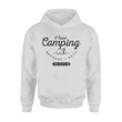 I Love Camping Because I Hate People Funny Nature Hoodie