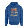 I Light Fires & Make Beer Disappear Funny Camping Hoodie