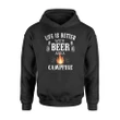 Funny Camping Life Is Better With Beer And A Campfire Hoodie