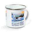 Glacier Bay Campfire Mug Vintage Sunset