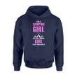 I'm A Cool Camping Girl Funny Women Hiking Hunting Hoodie