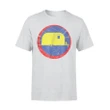 Distressed Retro 80's Surf Style RV Camper Trailer T Shirt