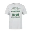 Funny Camping Naps Travel Family Camp Lovers Gifts T Shirt