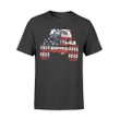 Camping Jeep Lover American Usa Flag Car Drivers Gift T Shirt