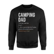 Camping Dad - Fathers Day From Daughter  Son  Sweatshirt