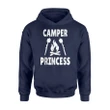 Camper Princess Cute Outdoor Camping Party Gift Hoodie