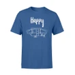 Happy Camper Pop Up Camper  T Shirt