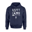 Happy Camper W Tree Tent Arrow Feathers Camping Gift Hoodie