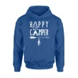 Happy Camper W Tree Tent Arrow Feathers Camping Gift Hoodie