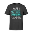 Happy Camper Vintage Camping Trailer Family  T Shirt
