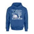 Camping This Is My Happy Place Travel Trailer Camper Hoodie