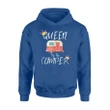 Funny Queen Of The Camper Rv Camping Hoodie