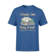 Hilarious Camping Nana Young At Heart Funny T Shirt