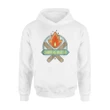 Campfire Master Camping Gift Fathers Day Hoodie