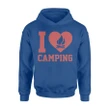 I Love Camping Men Women Teens Hoodie