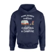 Funny Camping, Cool Gifts For Camper Love Camfire Hoodie