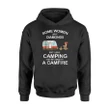 Funny Camping, Cool Gifts For Camper Love Camfire Hoodie