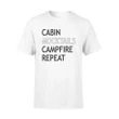 Cabin Mocktails And Campfire T Shirt