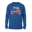 Camping Jeep Lover American Usa Premium Long Sleeve T-Shirt