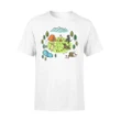 Happy Camping Labrador Retriever Campsite T Shirt