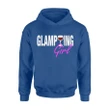 Funny Glamping Wine Glass For Women Campers Hoodie