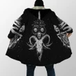Dark Art Satanic Skull Cloak