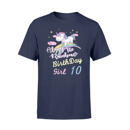 10th Birthday Unicorn Girl T Shirt