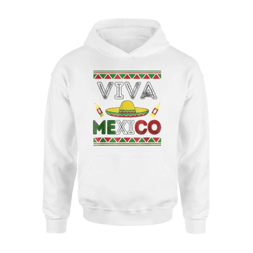 Camiseta Viva Mexico Mexican Independence Day Hoodie