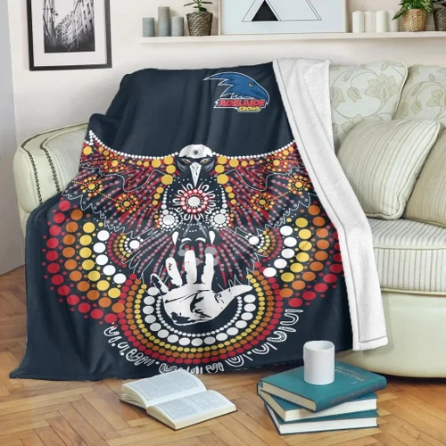 Adelaide Crows Indigenous AFL Premium Blanket