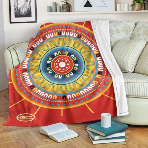 Gold Coast Suns Indigenous AFL Premium Blanket