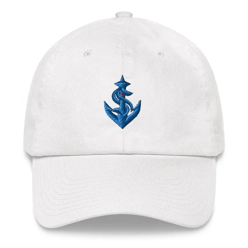 Seattle Kraken Dad Hat Kraken Logo Combined