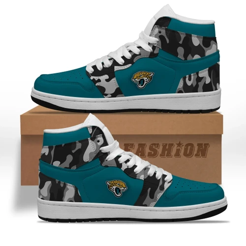 Jacksonville Jaguars Jordan Sneakers - Style Mix Camo - NFL