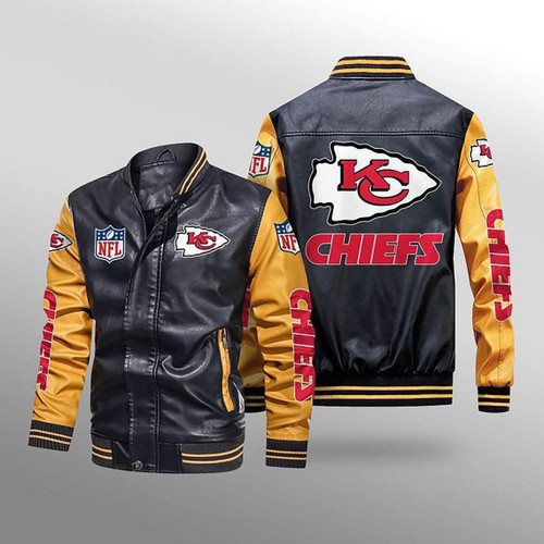 Kansas City Chiefs Leather Jacket - NFL