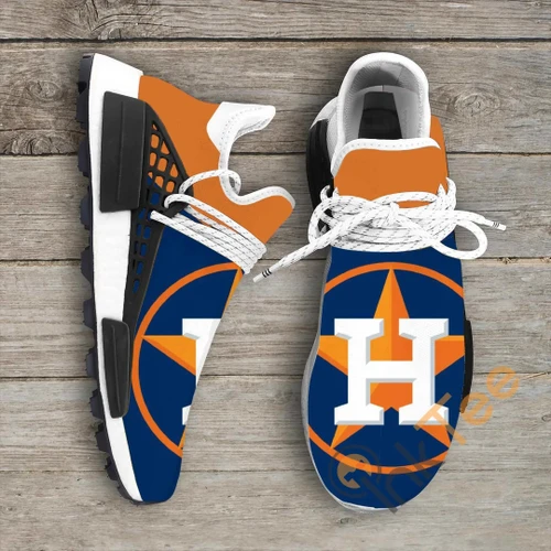 Houston Astros Baseball Team NMD Human Race Sneakers Ha02