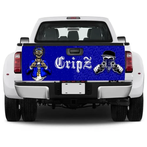 Crips Gang Truck Tailgate Decal