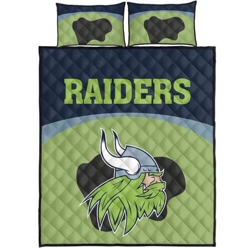 Canberra Raiders Quilt Bed Set Home & Away 2021