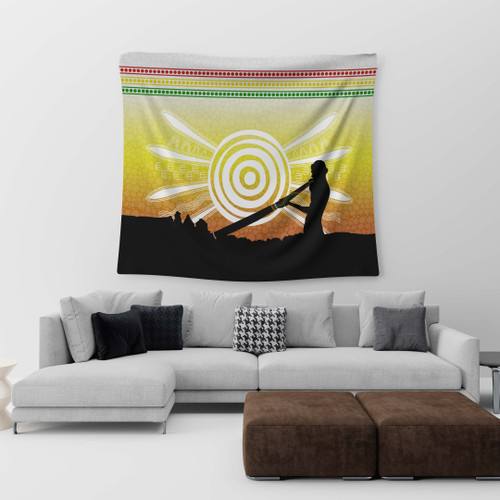 Penrith Panthers Indigenous Wall Tapestry Home Decor NRL 2020