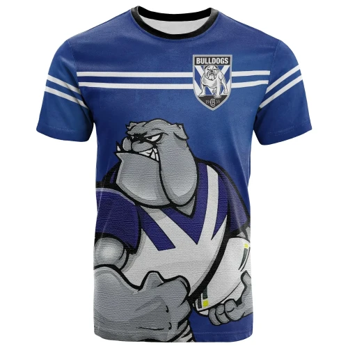 Canterbury-Bankstown Bulldogs T-Shirt NRL All Over Print