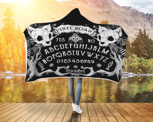 Ouija Halloween Hooded Blanket #Halloween
