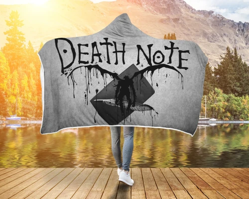 Death Note Halloween Hooded Blanket #Halloween